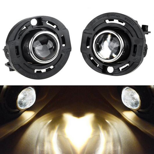 1ペア フロント フォグライト ランプ バルブ 適用: 2011-2017 クライスラー/CHRYSLER ダッジ/DODGE ジープ/JEEP 68140324AA 5182021AA ブラック AL-KK-6265 ALの通販は