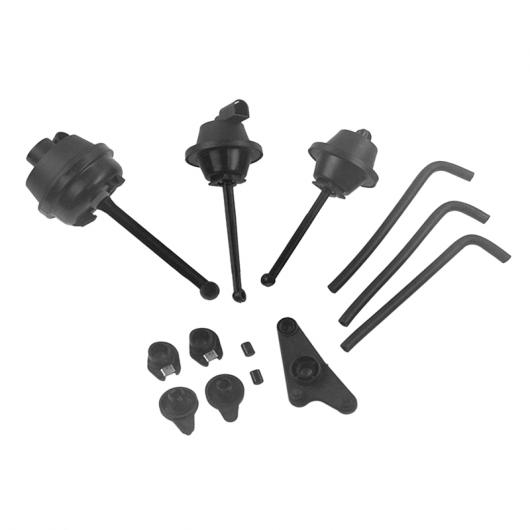 13ピース インテークマニホールド アジャスター エア フラップ ランナー リペア キット 適用: ベンツ M272 V6 M273 V8 2721402401 ブラック AL-KK-6323 AL