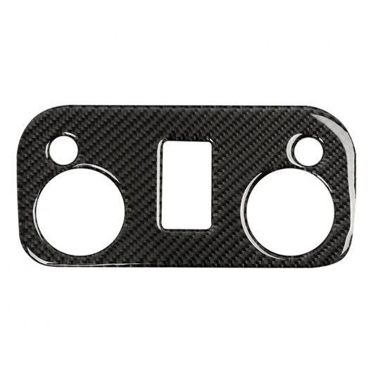 AL インテリア リード ライト コントロール パネル オート カーボンファイバー 装飾 ステッカー 適用: フォード/FORD マスタング 2015 2016 2017 2018 2019 カーボン調 AL-KK-6981