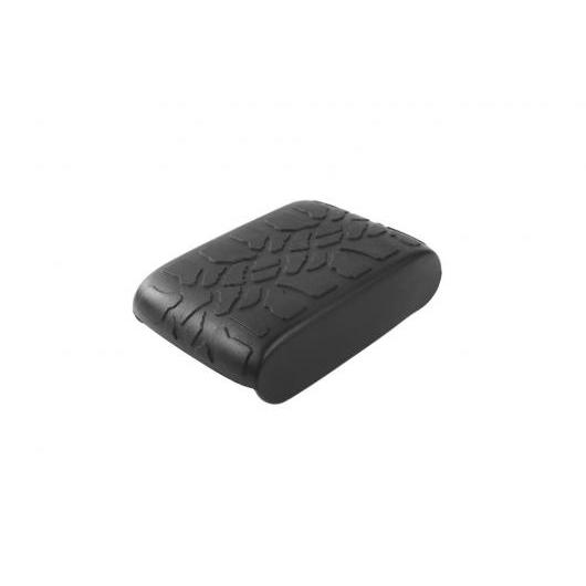 センター コンソール アームレスト パッド カバー 適用: ジープ/JEEP ラングラー JK 2007 2008 2009 2010 インテリア アクセサリー ラバー ブラック 1ピース ブラック AL-KK-7114 AL