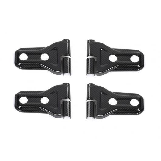 ドア ヒンジ カバー 装飾 ステッカー 適用: ジープ/JEEP ラングラー JL グラディエーター JT 2021 2020 2019 2018 2/4ドア エクステリア アクセサリー 2ドア カーボン調 AL-KK-7193 AL