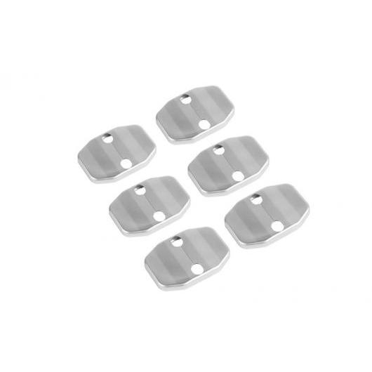 ドア ロック カバー バックル トリム 適用: ジープ/JEEP ラングラー JK 2007-2017 2/4ドア インテリア アクセサリー ブラック ジープ/JEEP コンパス 2007-2019 4ドア シルバー AL-KK-7196 AL