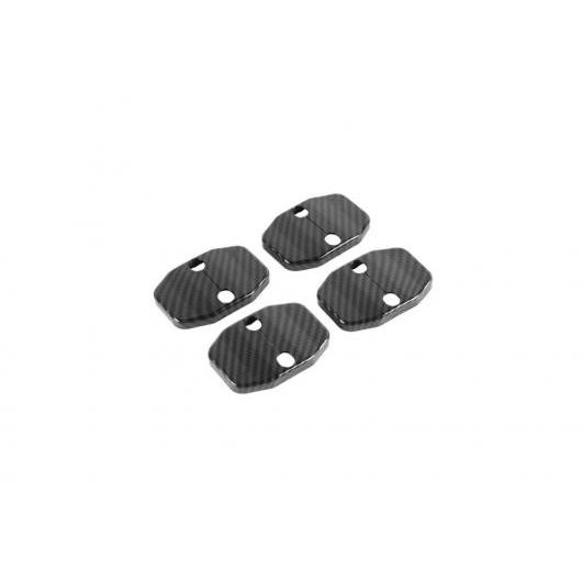 AL ドア ロック カバー バックル トリム 適用: ジープ/JEEP ラングラー JK 2007-2017 2/4ドア インテリア アクセサリー ブラック ジープ/JEEP コンパス 2007-2019 2ドア カーボン調 AL-KK-7196
