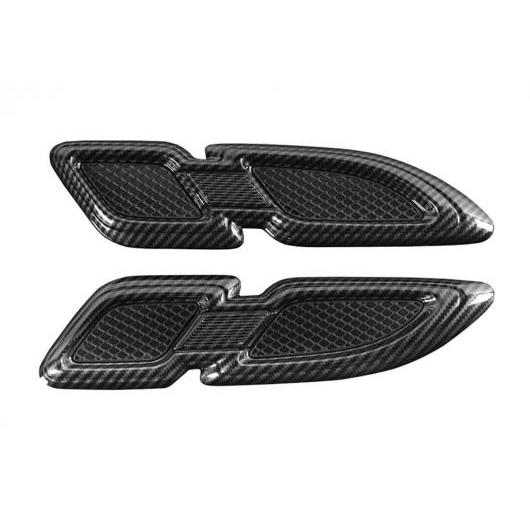 AL フェンダー 装飾 適用: ダッジ/DODGE チャレンジャー ユニバーサル 装飾 保護 ステッカー エクステリア アクセサリー ABS カーボンファイバー カーボン AL-KK-7245