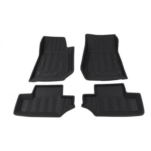 フロア パッド フット マット TPE パッド 適用: ジープ/JEEP ラングラー JK 2007-2014 2015 2016 2017 2/4ドア インテリア アクセサリー ブラック 2ドア AL-KK-7266 AL