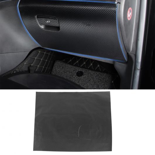 AL 適用: ジープ/JEEP グランド チェロキー/CHEROKEE 2011-2019 2020 助手席 ストレージ ボックス/ ウインドウ ピラー 装飾 ブラック カーボンファイバー ステッカー カーボンファイバー A AL-KK-7445