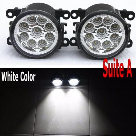 適用: 日産 アプリオ 2007-2010 ルノー/RENAULT トンダル 90 9LED フォグライト ランプ H11 H8 12V ハロゲン フォグライト DRL タイプA Aの通販は 16,360円