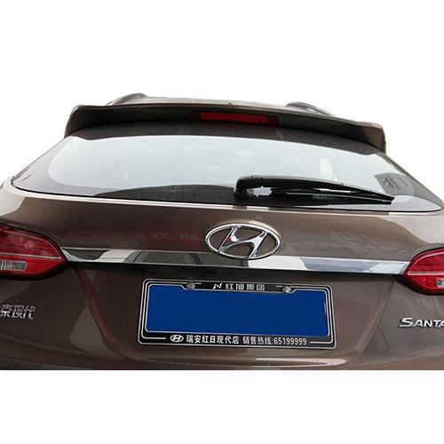 AL ステンレス スチール アクセサリー 適用: 2013 2014 2015 2016 2017 ヒュンダイ/現代/HYUNDAI サンタフェ サンタフェ IX45 リア トランク メンバー カバー トリム アップ ショート 1ピース AL-KK-8556