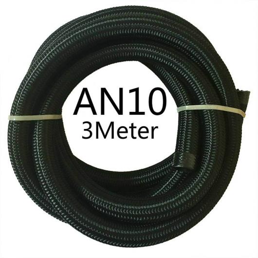 ユニバーサル 3M レーシング オイル ホース ライン ナイロン-ステンレス スチール フューエル パイプ オイル クーラー ホース オイル チューブ AN10 AL-LL-0617 AL