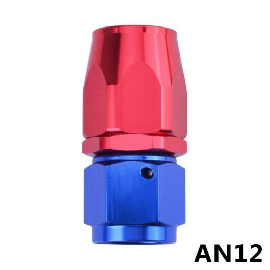 AL ユニバーサル AN12 スイベル フィッティング ホース エンド アダプタ アルミ ホース エンド オイル フューエル オイル フューエル コネクタ 0度 AL-LL-0619