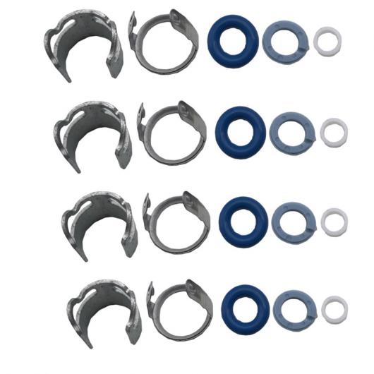 4セット フューエル インジェクター O-リング リペア キット 適用: アウディ/AUDI A6L C6 2.0T VW ジェッタ パサート 06D 998 907 06D998907 4セット AL-LL-5100 ALの通販は 8,141円