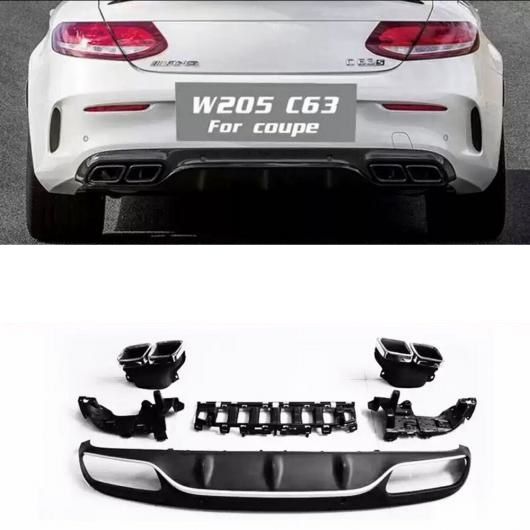 ABS リア ディフューザー エキゾースト チップ 適用: メルセデスベンツ CLAクラス W117 CLA260 CLA45 2013-2019 バック バンパー リップ ガード タイプ009 AL-MM-1935 ALの通販は