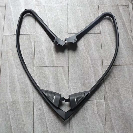 適用: BMW F30 3シリーズ スピーカー カバー フロント ドア ラウドスピーカー ツイーター ホール トリム パネル ツイーター シェル 2ピース カバー AL-MM-1979 AL