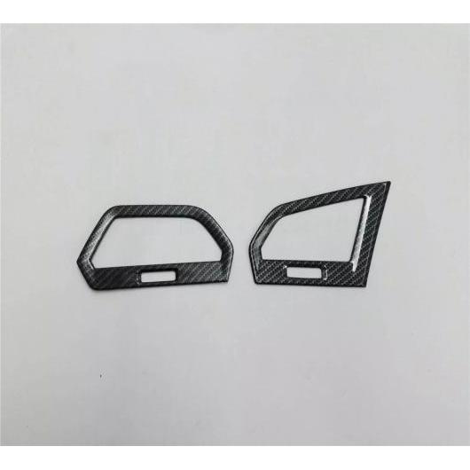 AL 適用: フォルクスワーゲン/VOLKSWAGEN ティグアン MK2 2017 2018 2019 カーボンファイバー ダッシュボード エア エアコン 吹き出し口 トリム カバー ステッカー カーボンファイバー 2 AL-MM-2435の通販は 10,500円