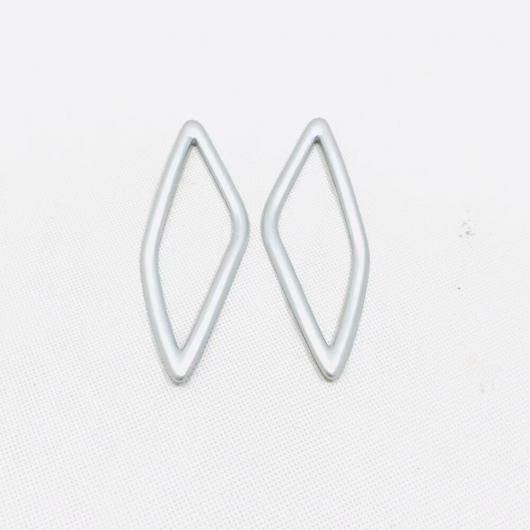 AL 適用: ボルボ/VOLVO XC40 XC 40 2019 2020 インテリア アクセサリー モデリング インナー フロント ドア Aピラー スピーカー カバー トリム マットシルバー AL-MM-2562の通販は