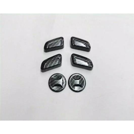 適用: フォルクスワーゲン/VOLKSWAGEN VW アトラス テラモント 2017 2018 2019 カーシート アジャスター スイッチ ノブ ボタン コントロール カバー トリム インテリア カーボンファイバー AL-MM-2628 ALの通販は