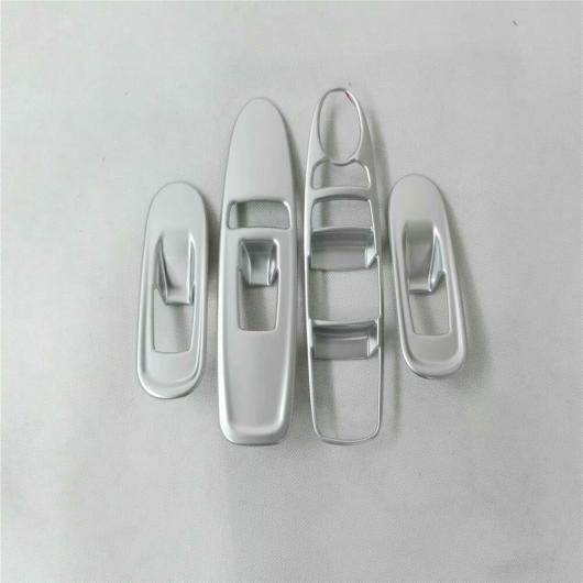 適用: 日産 パトロール アルマダ QX56 QX80 2016-2018 ウインドウ リフト スイッチ パネル トリム カバー フレーム インテリア アクセサリー オート ステッカー マットシルバー AL-MM-2685 ALの通販は