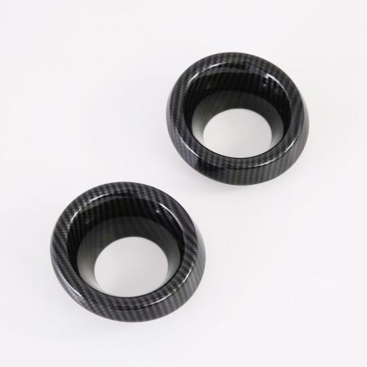 適用: 起亜 フォルテ セラトー K3 2019 2020 カーボンファイバー フロント フォグライト カバー トリム オート エクステリア 装飾 アクセサリー モデル1 AL-MM-2972 AL