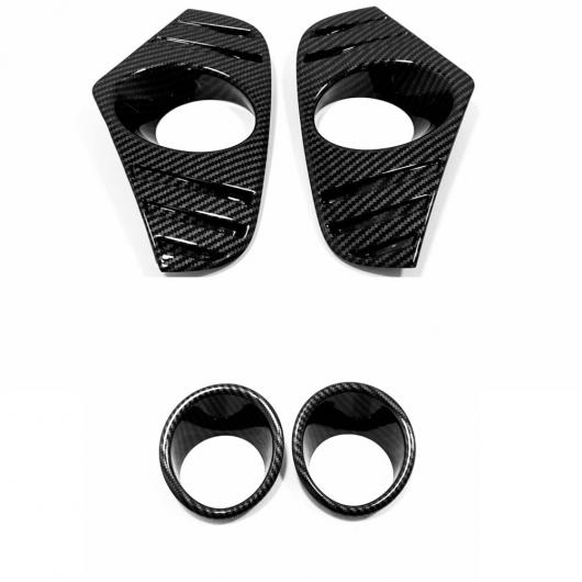 適用: トヨタ RAV4 RAV 4 2019 2020 カーボンファイバー フロント フォグライト フォグライト ランプ アイリッド アイブロー カバー トリム カーボンファイバー セット 1 AL-MM-3535 ALの通販は 10,793円