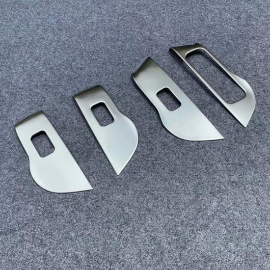 適用: メルセデス・ベンツ GLE クラス 2020 ドア アームレスト パネル カバー ステッカー ウインドウ ガラス リフティング ボタン トリム アクセサリー マット AL-MM-3691 ALの通販は 11,455円