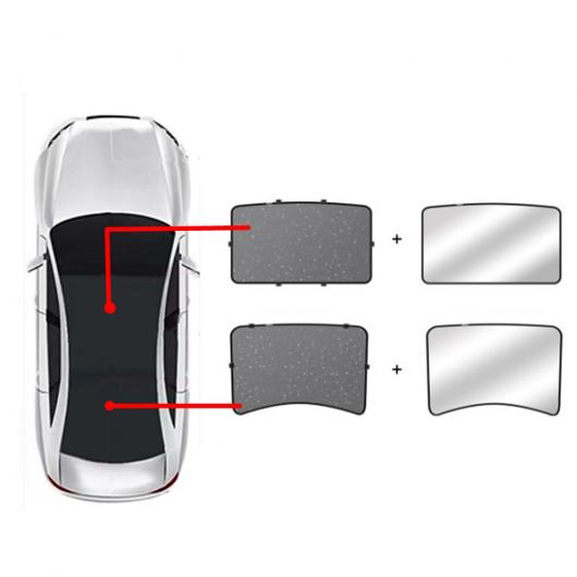 シールド サンシェード ガラス ルーフ サンシェード 折り畳み式 サンルーフ シェード ブロック サン バイザー 適用: テスラ/TESLA モデル 3 2017-2020 アクセサリー 星空 AL-MM-4602 AL