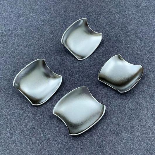 4ピース ドア ハンドル ボウル カバー ステッカー エクステリア 装飾 適用: トヨタ RAV4 2019 2020 クロム AL-MM-4882 AL