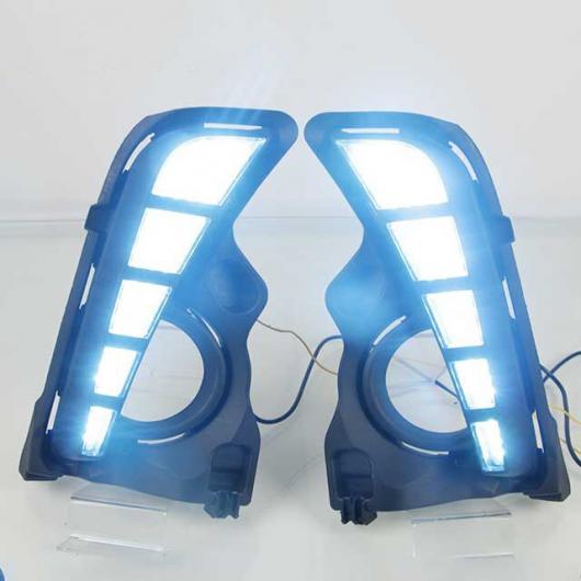 LED ライト 適用: トヨタ ハイランダー 2018 2019 LED デイタイムランニングライト イエロー LED ウインカー スタイル リレー 防水 ホワイト ブルー イエロー AL-MM-5480 ALの通販は