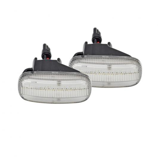2ピース クリア レンズ LED サイドマーカー ライト アンバー ターンシグナルランプ 適用: ホンダ アコード シビック フィット インテグラ シティ ストリーム CR-V オデッセイ クリア AL-MM-5530 ALの通販は 7,988円