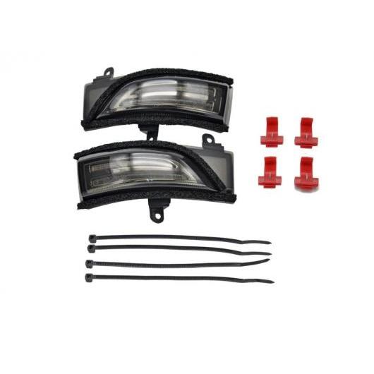 2in1 LED サイド ミラー ライト ダイナミック ウインカー ポジション ランプ 適用: スバル WRX クロストレック XV フォレスター インプレッサ レガシィ アウトバック スモーク AL-MM-5617 AL