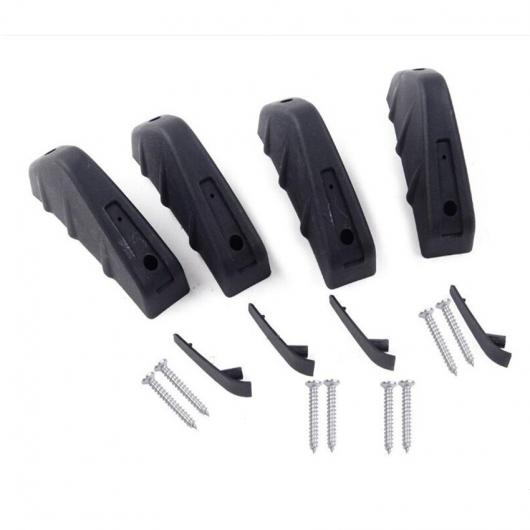 AL 4ピース リア バンパー リップ ディフューザー アクセサリー 適用: ゴルフ 5 アウディ/AUDI A4 B6 ゴルフ 6 チューニング 日産 キャシュカイ J10 パサート B8 メルセデス W203 ブラック AL-MM-8132