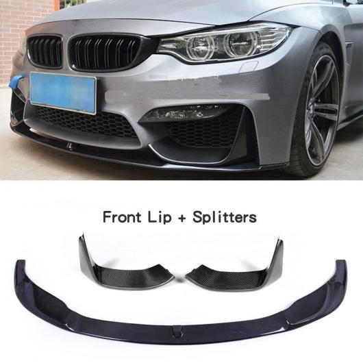 カーボンファイバー フロント バンパー リップ スポイラー スプリッター 適用: BMW F80 M3 F82 F83 M4 セダン クーペ コンバーチブル 2014-2019 フロント リップ スプリッター カーボン AL-MM-8233 ALの通販は 213,080円