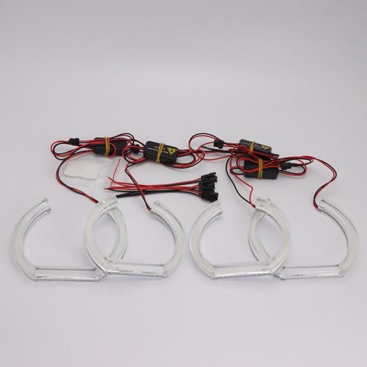 ホワイト デイライト カット スタイル DRL DTM U シャープ ライト クリスタル エンジェルアイ スタイル 適用: BMW 3シリーズ F30 F31 F34 2012-16 ハロゲン ヘッドライト U バージョン AL-MM-8369 AL