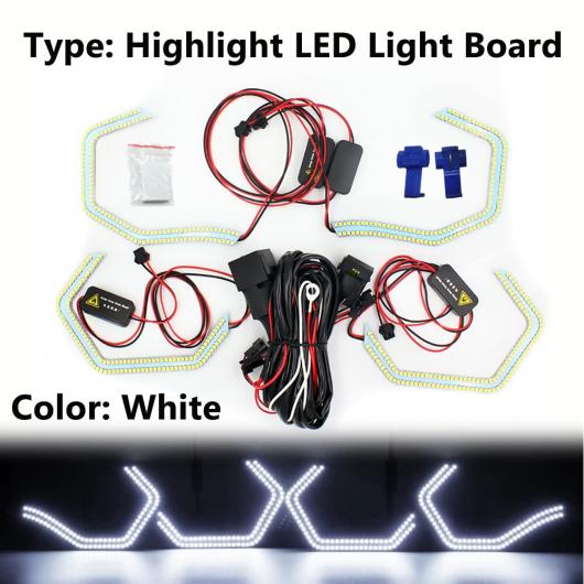 4ピース M4 LED クリスタル エンジェル アイ キット アイ キット 適用: BMW 4 5シリーズ E60 E61F32 F33 F36 F82 F83 M4 M5 F10 F11 F18 G30 F90 シェードなし ホワイト AL-MM-8475 AL