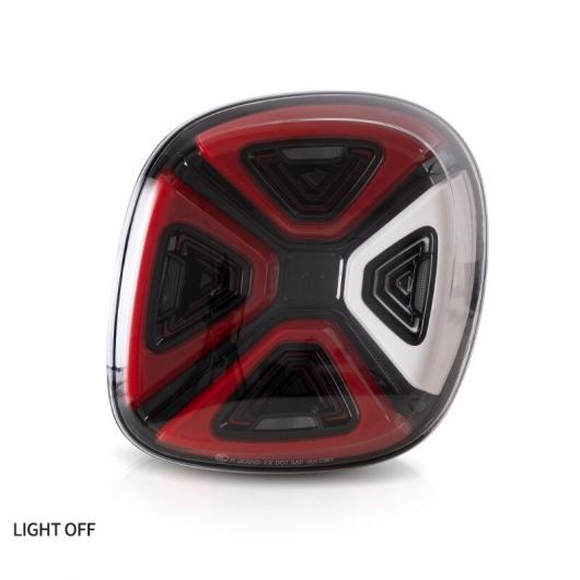 デザイン テールライト フル LED テールライト リア ランプ 2014-2019 適用: メルセデス スマート 453 フォーツー用 フォーフォー テールライト レッド AL-MM-8657 AL