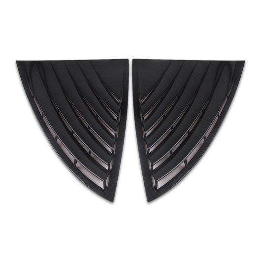 リア スポイラー サイド ベベル ウインドウ トリム エクステリア カバー 適用: テスラ/TESLA モデル 3 2017-2019 ウインドウ スポイラー ストリップ カーボン パターン AL-NN-0249 ALの通販は