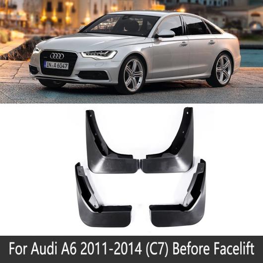 マッド ガード フラップ 泥よけ 適用: アウディ/AUDI A6 セダン サルーン C6 C7 C8 2006〜2020 2008 2009 2010 2015 2018 2019 2011-2014 C7 AL-NN-2298 AL