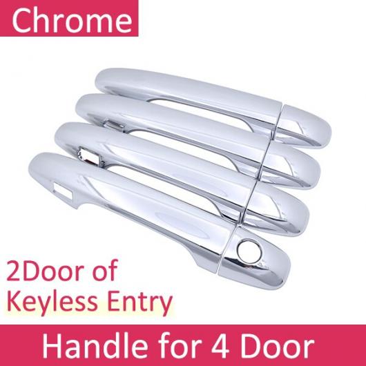クローム サイド ドア ハンドル カバー トリム 適用: トヨタ ウィッシュ AE20 20 2010〜2017 ステッカー 2011 2012 2013 2014 キーレス エントリー AL-NN-2453 ALの通販は
