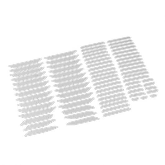 54ピース ステンレス スチール フロント グリル ステッカー トリム 適用: トヨタ RAV 4 RAV4 2019 2020 2021 シルバー AL-NN-8786 AL 10,785円