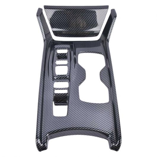 適用: ホンダ アコード 2018-2021 ABS カーボンファイバー センター コンソール ギア シフト ボックス パネル カバー トリム カーボン調 AL-NN-8933 AL