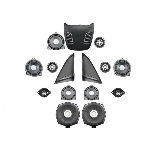 スピーカー フロント バック ツイーター MID 適用: BMW G30 G38 5シリーズ DSP ステレオ ラウドスピーカー アップグレード ホーン オーディオ スピーカー カバー G30 12ホーン 3カバー AL-NN-9275 ALの通販は