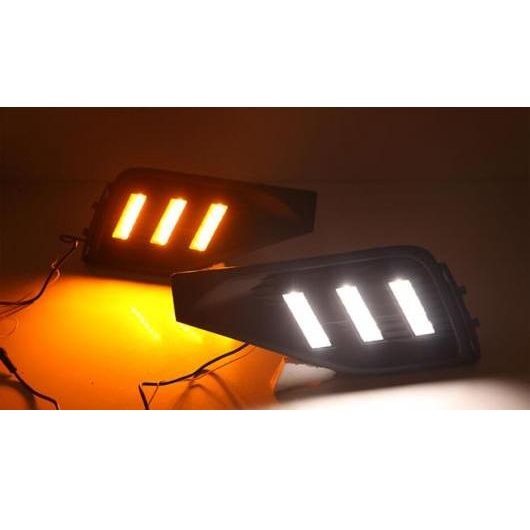 バンパー ヘッドライト 適用: T-クロス デイタイム ライト 2019-2021 DRL LED ヘッドランプ フォグ 2 ホワイト イエロー VW T クロス 2019-2021 AL-OO-0005 AL
