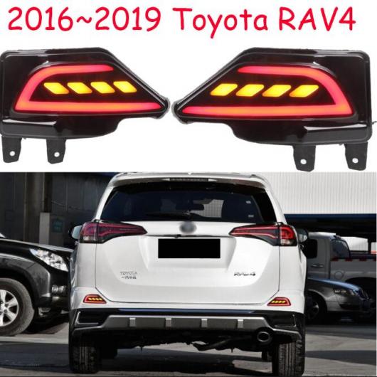 バンパー テールライト RAV4 RAV 4 2016-2019 LED テールランプ リア