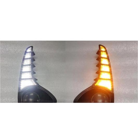 バンパー ヘッドライト ヴィオス デイタイム ライト 2020-2022 DRL LED ヘッドランプ 適用: フォグ ホワイト イエロー トヨタ ヴィオス 2021-2022 AL-OO-0085 ALの通販は