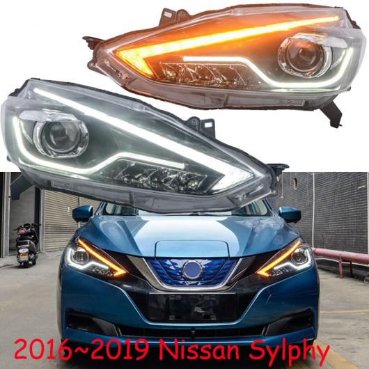 バンパー ヘッドランプ シルフ ヘッドライト セントラ 2016-2018 LED DRL HID キセノン フロント フォグライト タイプ001 日産 シルフ 2016-2018 LED バルブ AL-OO-0088 AL