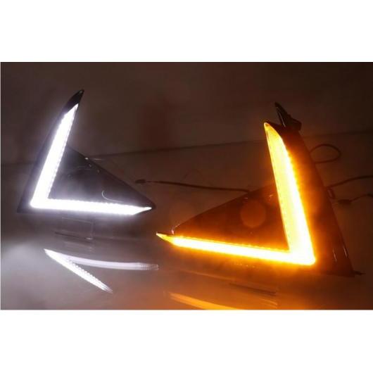1セット バンパー ヘッドライト ヤリス ヴィッツ フォグライト 2019-2020 LED DRL ハロゲン バルブ オート デイタイム ホワイト イエロー トヨタ ヤリス ヴィッツ 2019-2021 AL-OO-0093 AL