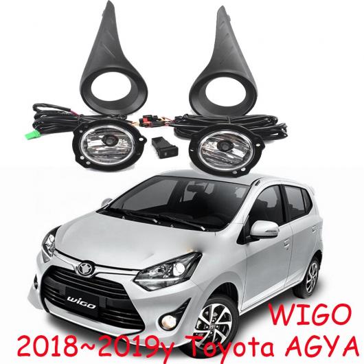 バンパー ヘッドライト アギア WIGO フォグライト 2018 2019 ハロゲン バルブ オート ワイヤー ハーネス スイッチ オン/オフ タイプ001 トヨタ アギア WIGO 2018-2020 ハロゲンバルブ AL-OO-0129 AL