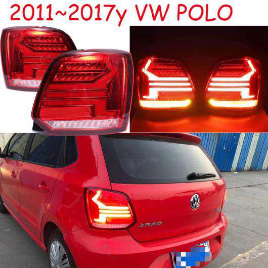 ダイナミック バンパー テールライト 適用: ポロ デイタイム ライト LED 2011-2017 テールランプ リア フォグ タイプ001 VW ポロ 2011-20