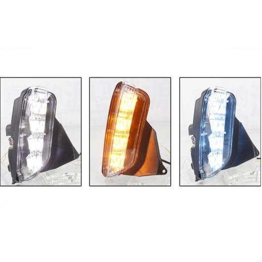 バンパー ヘッドライト ヴィオス デイタイム ライト 2017-2019 DRL LED ヘッドランプ 適用: ヘッド ランプ フォグ ホワイト イエロー ブルー トヨタ ヴィオス 2017-2019 AL-OO-0192 AL