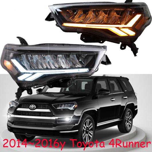 バンパー ヘッドランプ 適用: トヨタ フォーランナー ヘッドライト 2014-2019 オールインLED DRL ライト フォグ モデル2 トヨタ フォーランナー 2014-2019 オールインLED AL-OO-0266 AL