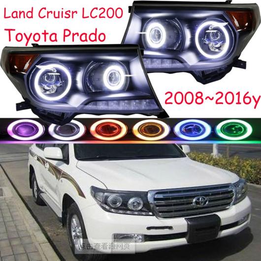 2008-2015 バンパー ヘッド ライト 適用: トヨタ プラド ランドクルーザー LC200 ヘッドライト HID フォグ クルーザー ランドクルーザー トヨタ プラド LC200 2008-2015 右ハンドル AL-OO-0267 AL